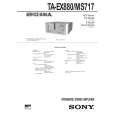 SONY TAEX880 Service Manual