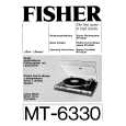 FISHER MT-6330 Owner's Manual