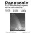 PANASONIC PT61D30B Owner's Manual