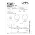 INFINITY RS-625 Service Manual