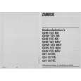 ZANUSSI GH10RE Owner's Manual