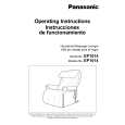 PANASONIC EP1014 Owner's Manual