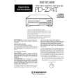 PIONEER PDZ74T Owner's Manual