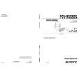 SONY PCVR553DS Service Manual