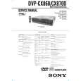 SONY DVPCX870D Service Manual