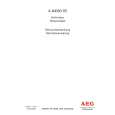 AEG A40050GS Owner's Manual