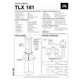 JBL TLX181 Service Manual