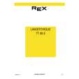 REX-ELECTROLUX TT08E Owner's Manual