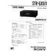 SONY STRGX511 Service Manual