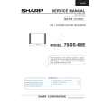 SHARP 70GS-66E Service Manual