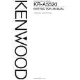KENWOOD KRA5520 Owner's Manual