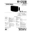SONY KVC2121D Service Manual