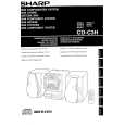 SHARP CDC3H Owner's Manual