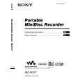 SONY MZN707 Owner's Manual