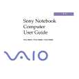 SONY PCGF807K Owner's Manual