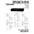 SONY TA-VE100 Service Manual