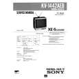 SONY KV1442AEB Service Manual