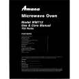 WHIRLPOOL WM712 Owner's Manual
