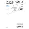 SONY PCG-GRS170 Service Manual