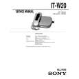SONY IT-W20 Service Manual