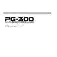 ROLAND PG-300 Owner's Manual