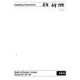 AEG EN64TM Owner's Manual