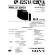 SONY KVC2571A Service Manual