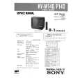 SONY KVM14D Service Manual