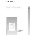 SIEMENS XS104A Owner's Manual