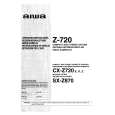 AIWA CXZ720 Owner's Manual