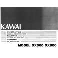 KAWAI DX500 Owner's Manual