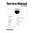 PANASONIC WVCF20 Owner's Manual