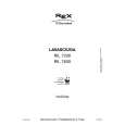 REX-ELECTROLUX RIL7200 Owner's Manual