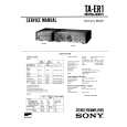 SONY TAER1 Service Manual