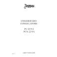 ZOPPAS PCN22/9S Owner's Manual