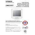 HITACHI CM621FET Owner's Manual
