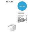 SHARP SF2540 Owner's Manual