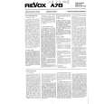 REVOX A78MKII Service Manual