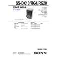 SONY SSRG4 Service Manual