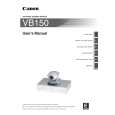 CANON VB150 Owner's Manual
