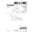 SONY MDR24 Service Manual