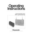 PANASONIC WXC910 Owner's Manual