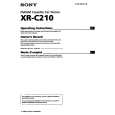 SONY XR-C210 Owner's Manual