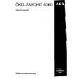 AEG FAV4060D Owner's Manual
