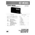 SONY ICFM300S Service Manual
