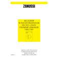 ZANUSSI ZAN TDS 370T P-D-B-GR Owner's Manual