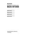 SONY BDX-N1000