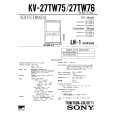 SONY KV-27TS27 Owner's Manual