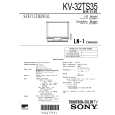 SONY KV32TS35 Service Manual