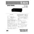 SONY TCK420 Service Manual